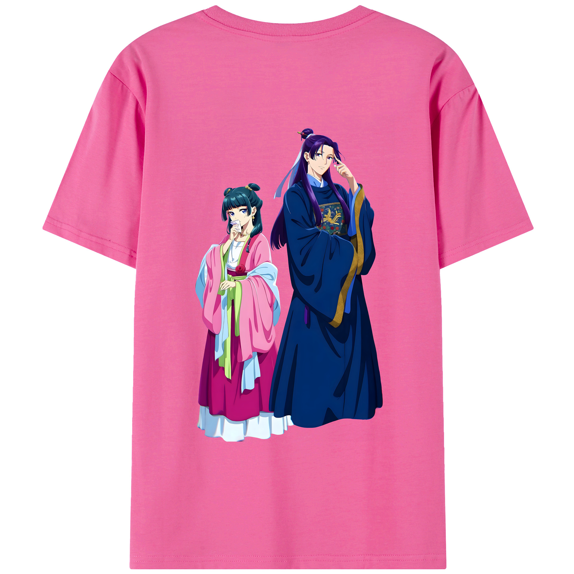 （画像用） 薬屋のひとりごと The Apothecary Diaries レディース半袖Tシャツ(バックプリント)